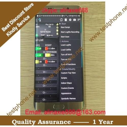 Free shipping dhl +s7 G930F & G930FD TEMS POCKET , support 2CA & 3CA ,perfect volte ,polqa and qesq MOS .. ect test