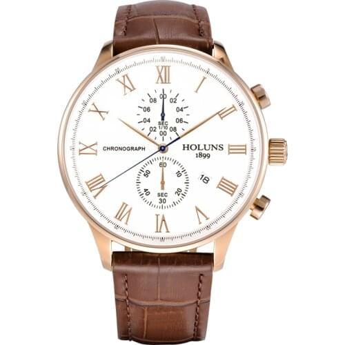 Mens top brand luxury belt watch 22mm 24 hours large dial quartz watch mens watch mens waterproof counter mens watch