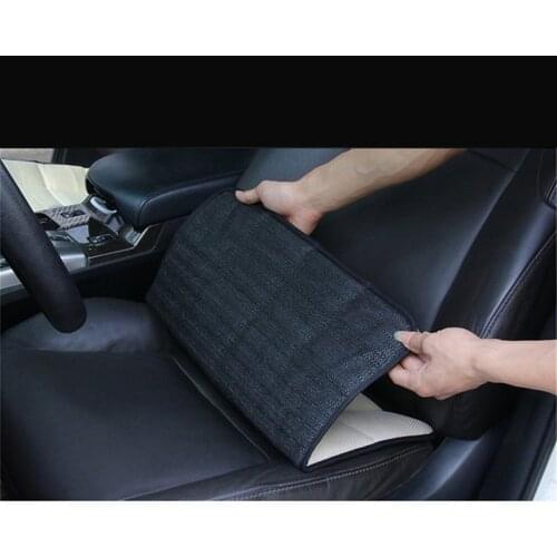 Breathable car seat cushion car driver seat office chair home memory foam seat cushion three-piece