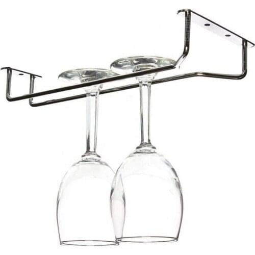 Kitchen Storage Rack Wine Rack Glass Holder Hanging Bar Hanger Shelf Stainless Steel Wine Glass Rack Stand Paper Roll Holder