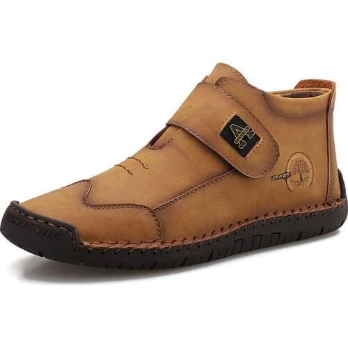 Hot Selling Mens Martin Boots Mens Large Size Handmade Shoes Mens High-top Autumn Casual Boots Mens Outdoor Hiking Shoes48