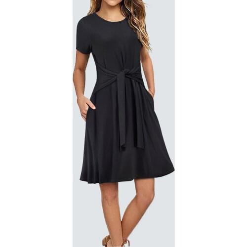 NICE-FOREVER Loose Summer Dresses