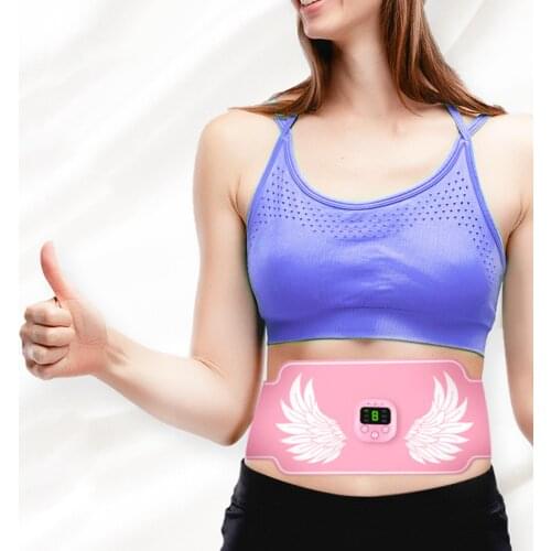 Brand New Abdominal Musle Waistband Fitness Fat Burning Lazy Waist Belt Massage Slimming Fitness Device For Men And Women