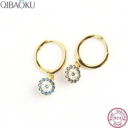 925 Sterling Silver New Products Womens Earrings Flower Shape Earring Studs Zircon Ear Jewelry Gold Earrings