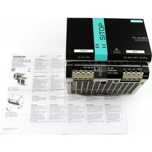 Brand new original authentic 6EP1436-3BA00 SITOP switch regulator power supply 20A 6EP14363BA00