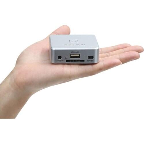 Old Analog Music to Digital MP3 Recorder Converter, Save in USB Driver or SD TF Card directly, no pc need. with remote control