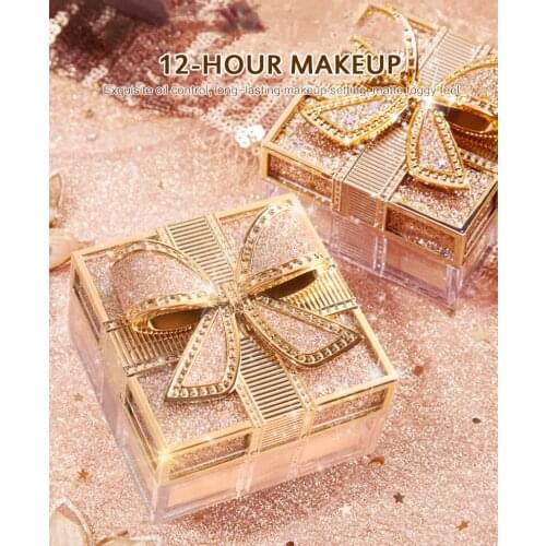 Loose Powder Loose Powder Setting Powder Foundation Long-lasting Waterproof Sweat-proof Concealer Cosmetic Makeup TSLM1