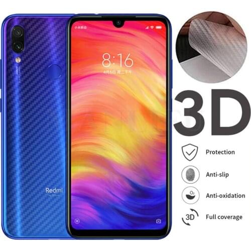 5Pcs 3D Carbon Guard Fiber Back Film For Xiaomi Mi 9 CC9 CC9e 9T Pro A3 Lite Redmi Note 9S 8 K30 Pro Sticker Screen Protector