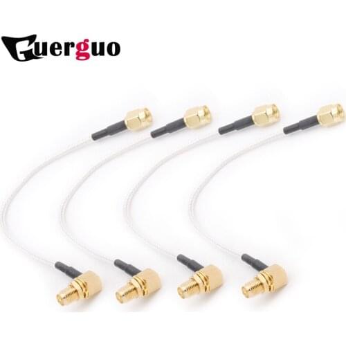 1pc RP SMA Male to SMA Male/Female Nut Bulkhead Extension Coax Jumper Pigtail WIFI Router Antenna RF Coaxial RG316 Cable
