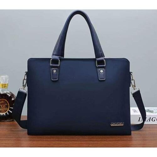 2021 Mans Handbag Business Casual Inclined Shoulder Bag Briefcase 15 Inch Laptop Oxford Portable One Shoulder Bag For Work