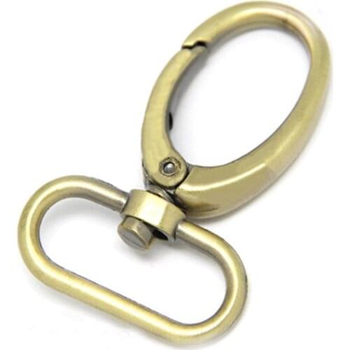 3.0 cm ( 1 1/4 inch inside) swivel clasp swivel hooks