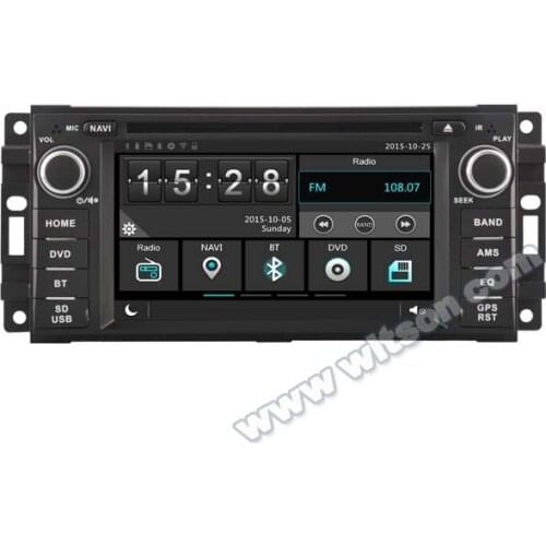 6.2" Car DVD for Dodge Caliber 2007-2012 & Avenger 2007-2014 & Ram 2009-2016 & Journey 2008-2011 with Front DVR Camera Support