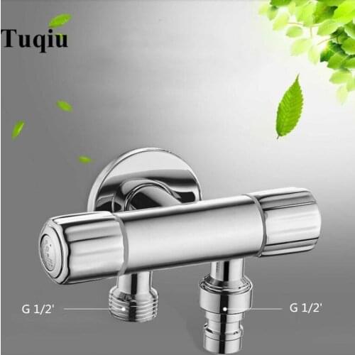 Chrome wall mounted brass double use washing machine tap faucet mixer outdoor tap garden mixer Chrome