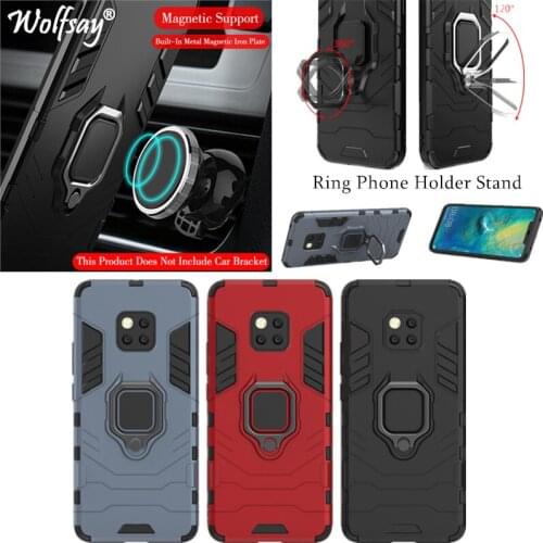 Phone Holder Ring For Huawei Mate 20 Pro Case Magnet Armor Fashion Cover on the For Huawei Mate 20 Pro Phone Case Mate 20 Pro
