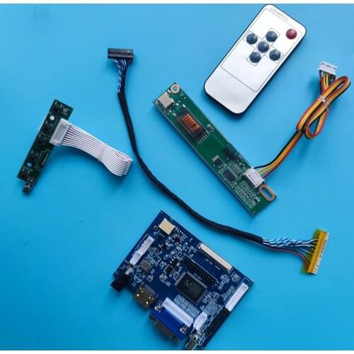 Kit Work for LP154W01(TL) 1280x800 30pin Controller Board monitor driver panel HDMI 2AV VGA AV remote LCD Screen display