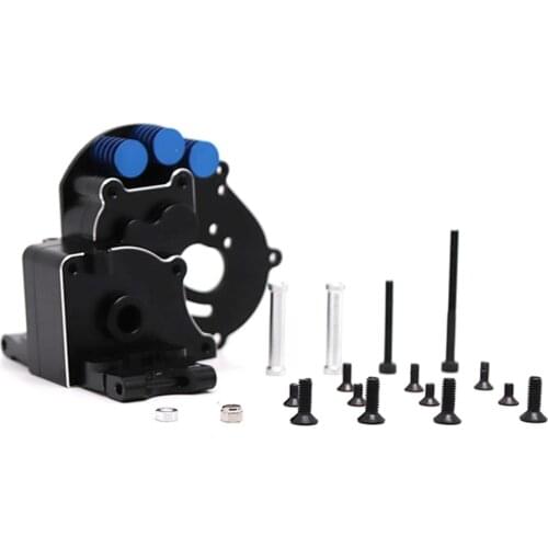 Aluminum Gearbox set with Aluminum Motor Plate and Arm Mount for Traxxas Bandit Rustler 2wd Stampede or 2wd Slash