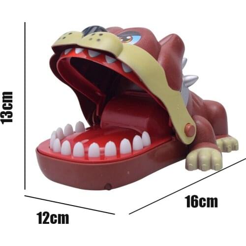 Creative Cartoon Evil Dog Biting Hand Toy Lucky Table Game Family Gathering Parent-child Interaction Childrens Party Toy