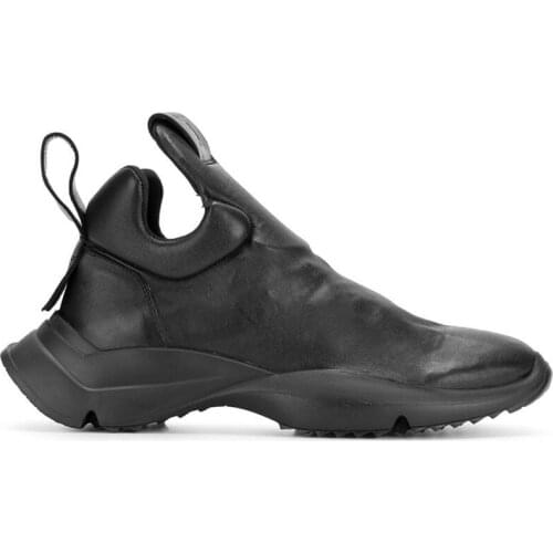 Han edition dense high leather men help single shoes, leisure sports shoes comfortable mens British wind really leather shoes