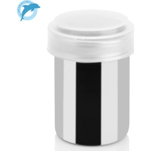 LINSBAYWU Stainless Chocolate Shaker Cocoa Flour Icing Sugar Powder Coffee Sifter Lid Shaker Kitchen Accessories Cooking Tools