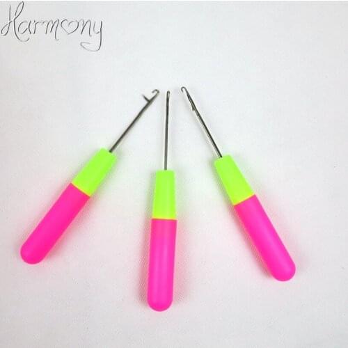 Best Promotion 10pcs/lot 15.5cm Handle Tool Crochet Hooks Weave Knitting Knit Braid Needle Craft Hair