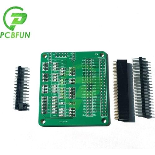 New For Raspberry Pi LED Test Board IO Port Test Board Adapter Board LED Common Anode 3.3V 5V Supply Power to LED For Arduino