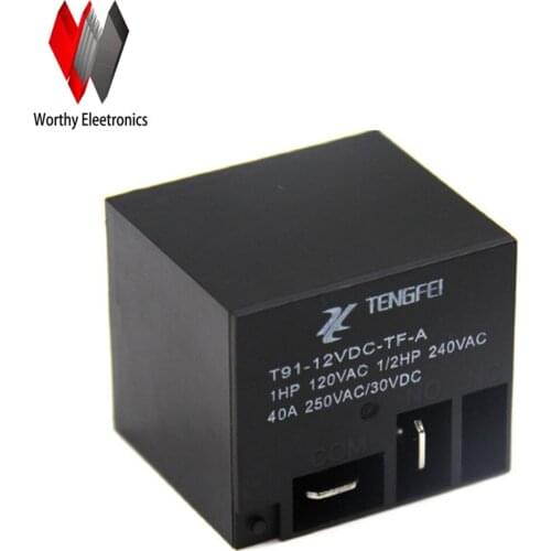 Wholesale 10pcs/lot relay T91-12VDC-TF-A