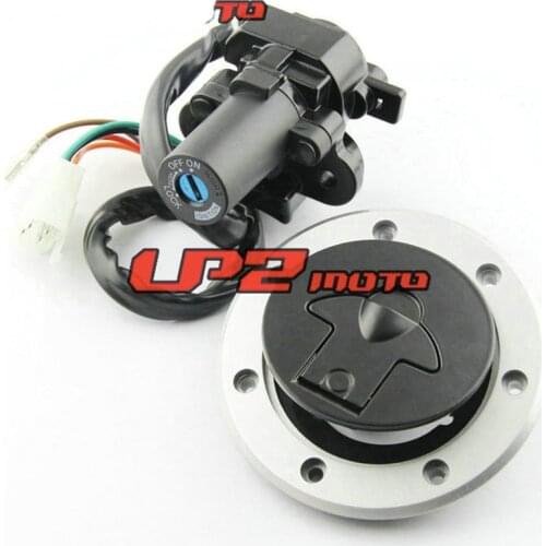 Ignition Switch Fuel Gas Caps Keys Set For Kawasaki ZR400 Xanthus 92-95 ZXR400 ZX400L 91-99 ZZR400 ZX400N ZZR600 ZX600E 93-06