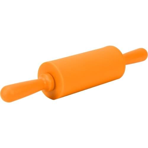 Rolling Pin Non-Stick Silicone Rolling Pin Pastry Dough Roller Baking Tool Rolling Pins With Plastic Handle Dropshipping