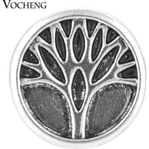 Vocheng Snap Charms Interchangeable Vintage Tree 18mm Metal Jewelry Vn-1319