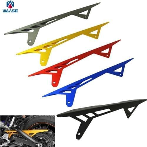 Waase Motorcycle Chain Guard Mud Cover Panel Cowl Protector For Yamaha MT09 MT-09 FZ-09 FZ09 2014 2015 2016 2017 2018 2019