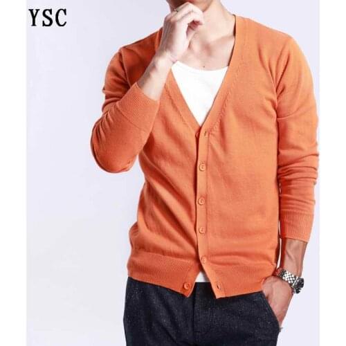 Yunshucloset Men's Knitted Cardigans