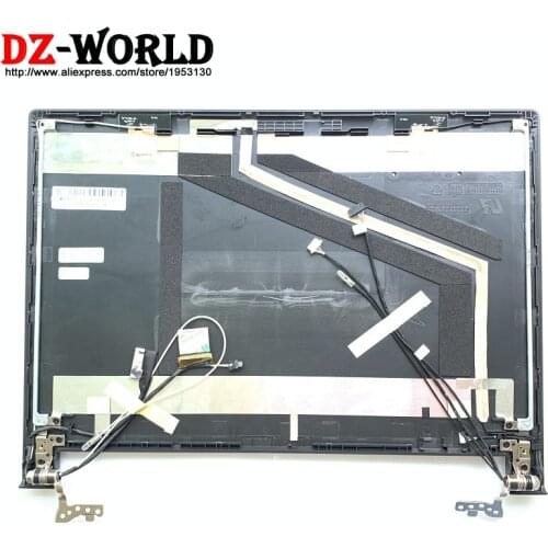 LCD Rear cover screen back cover Lid Top Case With LCD cable hinge for Lenovo Ideapad Flex 14 80C4 laptop 90203920 3DST6LCLV00