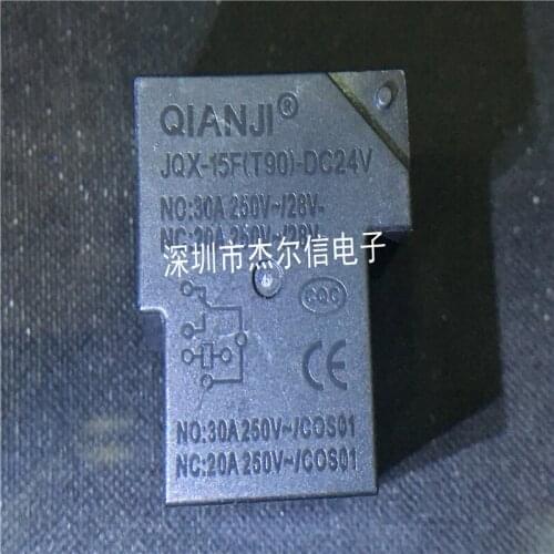 100% New&original JQX-15F(T90)-DC24V JQX-15F 6 QIANJI DIP-6 In Stock