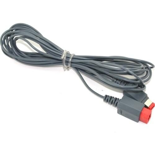 100pcs xunbeifang 3M Sensor Bar Extension Cable wire Game Extender Cord for Wii receiver