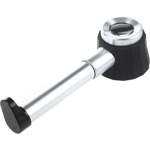 10X Handheld LED Optical Gl nifier with Scale nifying Jewelry Loupe