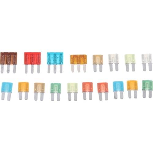 18pcs Assorted Auto Car Standard Blade Fuse 5A 7.5A 10A 15A 20A 25A 30A AMP