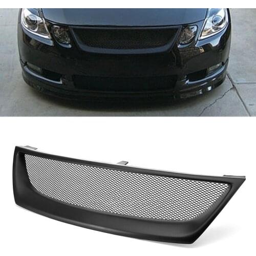 Mesh Grill Front Upper Grille For Lexus GS GS300 GS350 GS430 4-Door 2006-2007 Car Exterior Racing Grills Middle Grating Bracket