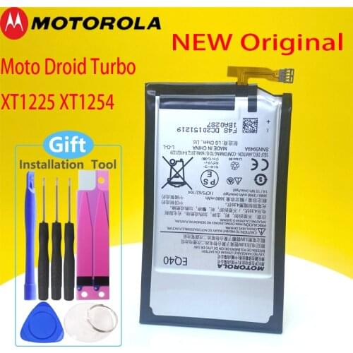 Motorola Moto Droid Turbo XT1225 XT1254 3900mAh EQ40 New Original Phone Battery+Tracking number