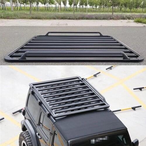 Aluminum Alloy Roof Rack For Jeep wrangler JL 2007-2021 Luggage Carrier top Cross bar Rack