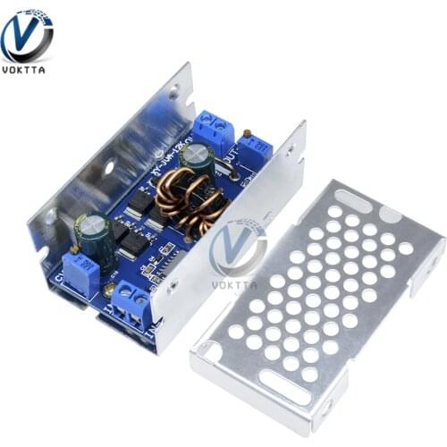 DC-DC 4-32V to 1.2-32V 12A Adjustable Step-down Buck Converter Constant Voltage Current Module Solar Lithium Charging Driver