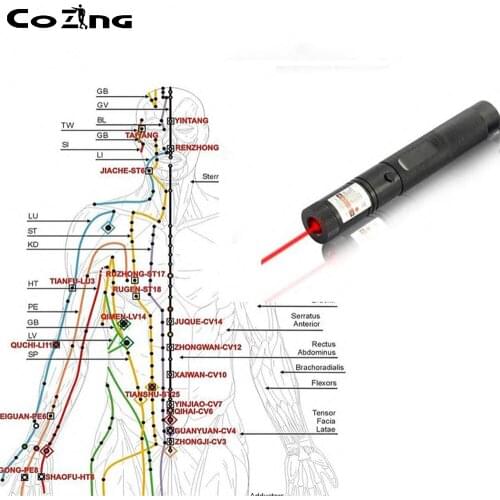 Laser Acupuncture Pen Cold Laser Pain Relief Therapy Device Red Light Therapy Pain Relief COZING