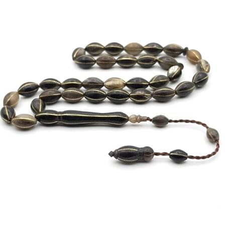 Muslim Prayer Beads Ram Horn Rosary Special System Tasseled