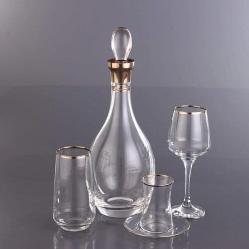 49 piece Cup Set-GARNET Sapphire Platinum-12 Personality 361551289