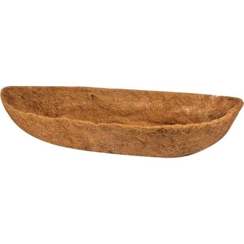 Boat Shape Coconut Liner Coco Fiber Replacement Liner Plants Liner For Hanging Flower Basket Home Garden Balcony Accessories