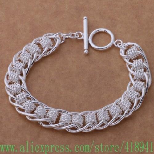 Silver Plated bracelet, Silver Plated fashion jewelry costly TO /eeiamvpa bfkajwra AH215