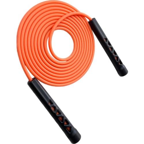 Professional Skipping Jump Rope PVC Fitness Skipping Rope Black Orange Skipping Rope