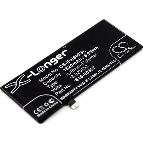 Cameron Sino Mobile SmartPhone Replacement Li-Polymer Battery 1820mAh For 616-00357 Doogee A1863, iPhone 8, MQ6 Free Tools