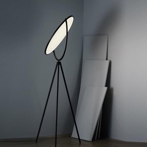 Modern Night Round Floor Lamp Hotel Home Living Room Bedroom Beside Lighting LED Suspension Lamps Fixture FA005