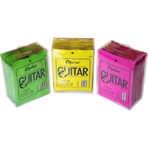 High sound quality Green phosphor bronze acoustic guitar string acoustic guitar string instrument accessories