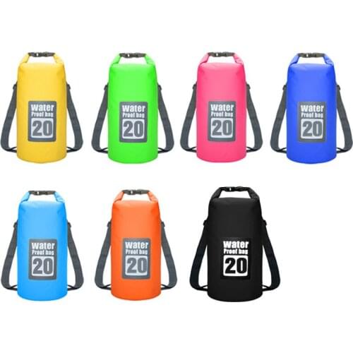 Ultralight Waterproof Swimming Bag Outdoor Kayaking River Storage PVC Bag Rafting Anti-water Bag